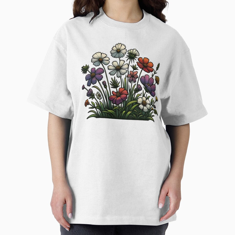 handdrawn wildflowers by Truck Stop One T-Shirts, Hoodie, Sweatshirt | BlankRebels.com (Image 2)