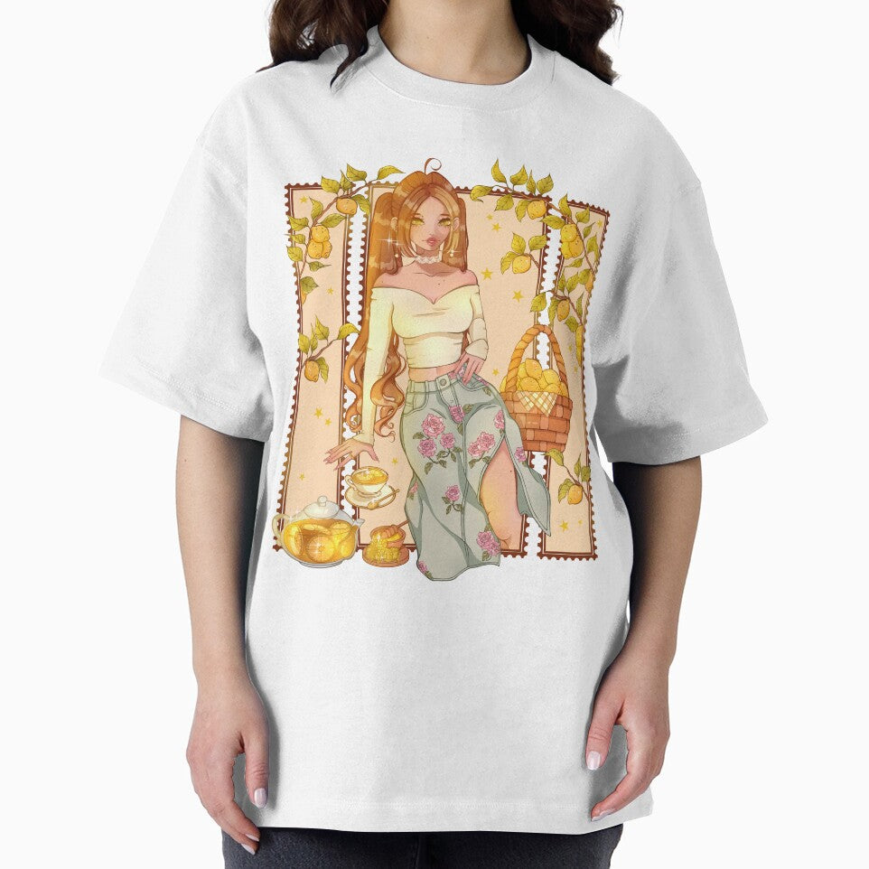 Lemon Tea Girl by tulipicetea T-Shirts, Hoodie, Sweatshirt | BlankRebels.com (Image 2)