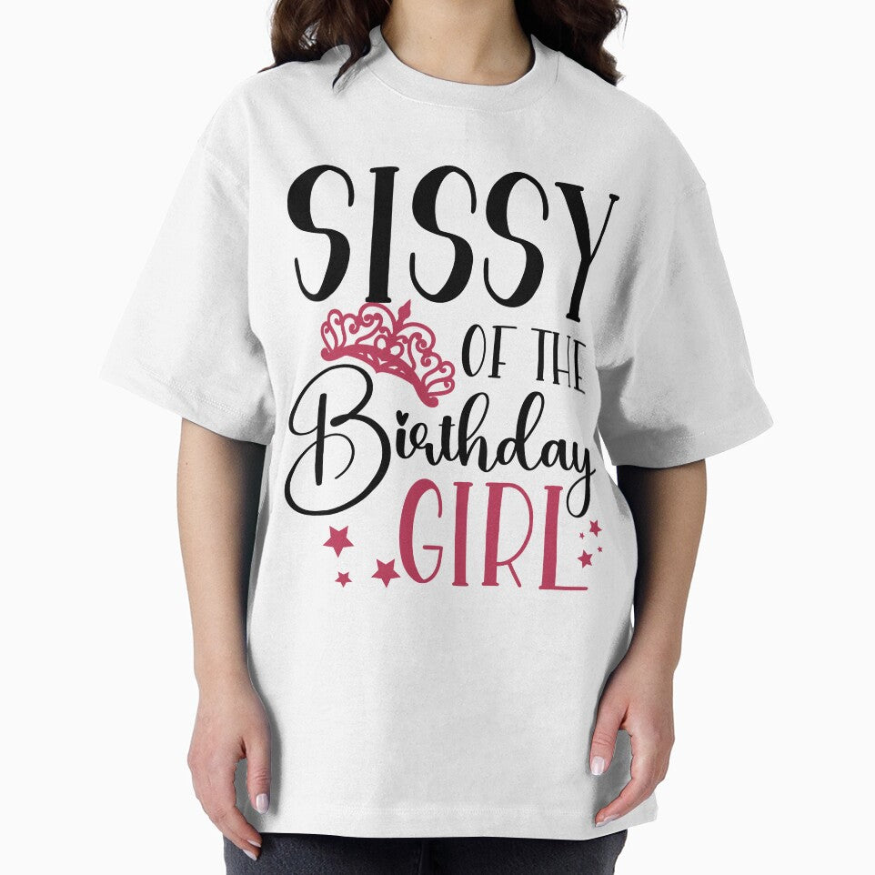 Family Matching Birthday Squad Sissy of the Birthday Girl Birthday Squad Party Favors by mysticblvd T-Shirts,... (Image 2)