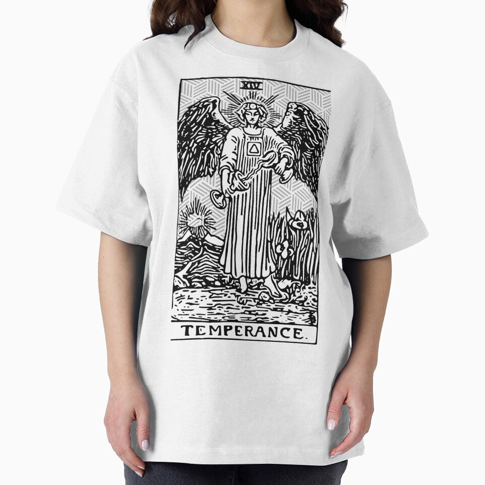 Temperance - A Geometric Tarot Print by Annalee Beer T-Shirts, Hoodie, Sweatshirt | BlankRebels.com (Image 2)