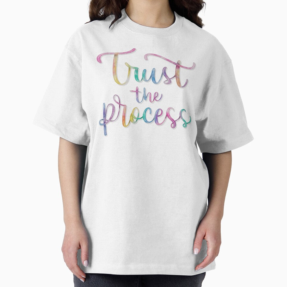 Trust The Process Hand Lettering by sabriencolores T-Shirts, Hoodie, Sweatshirt | BlankRebels.com (Image 2)