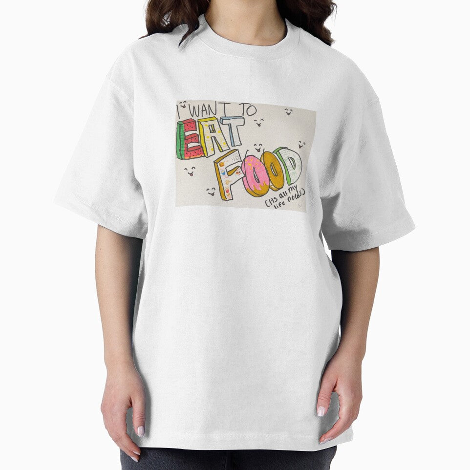 I Want to Eat Food by ArtBarnSoph T-Shirts, Hoodie, Sweatshirt | BlankRebels.com (Image 2)