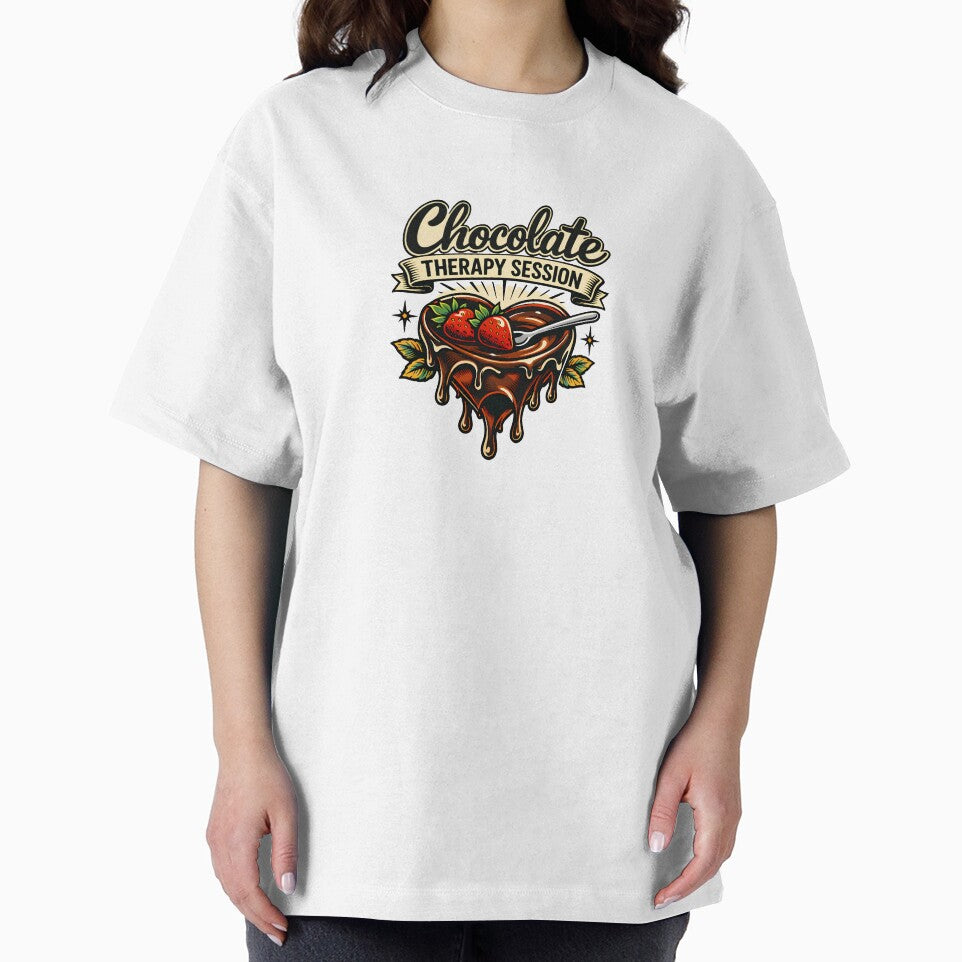 Chocolate Therapy Session Funny Foodie by DemureArtsy T-Shirts, Hoodie, Sweatshirt | BlankRebels.com (Image 2)