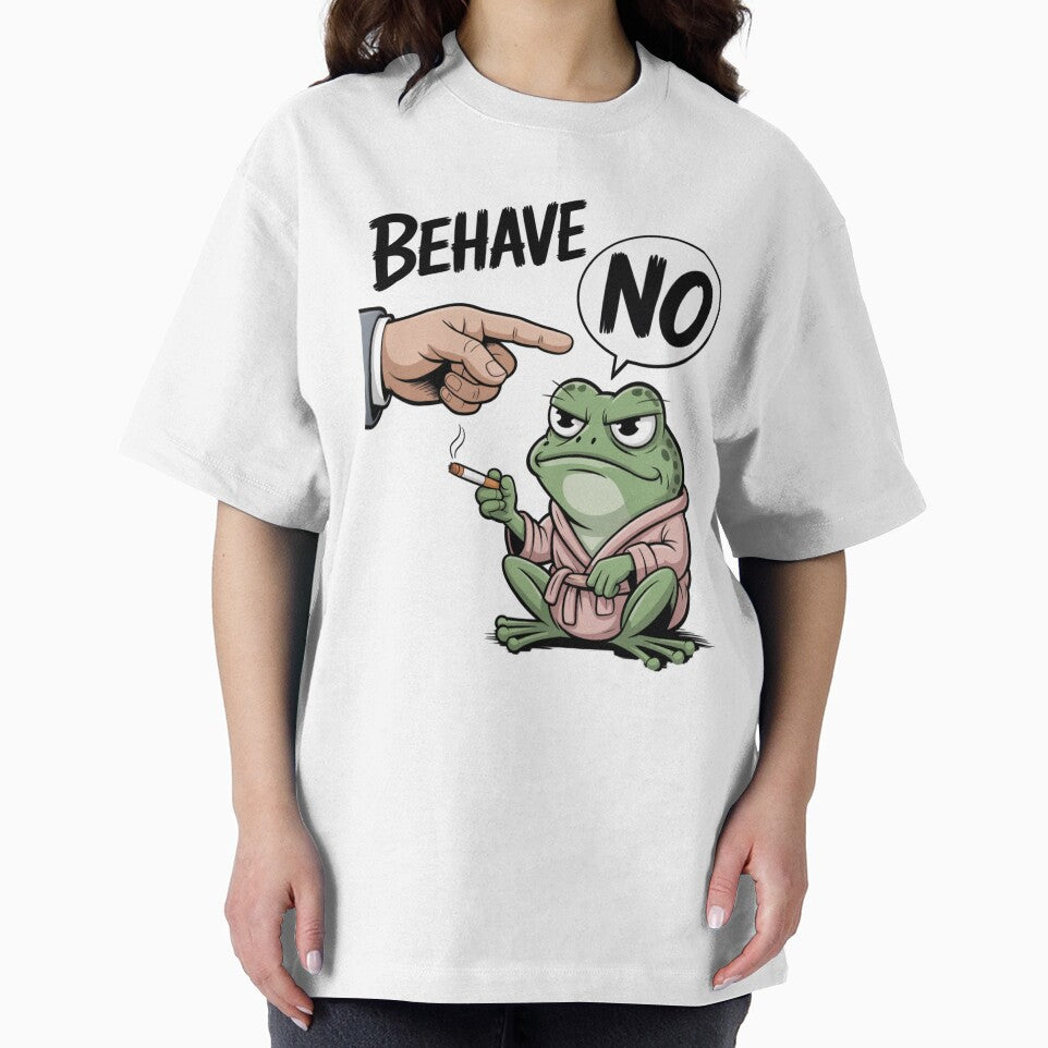 Behave No Dishonest Frog Funny Frog Meme by LulaLula T-Shirts, Hoodie, Sweatshirt | BlankRebels.com (Image 2)