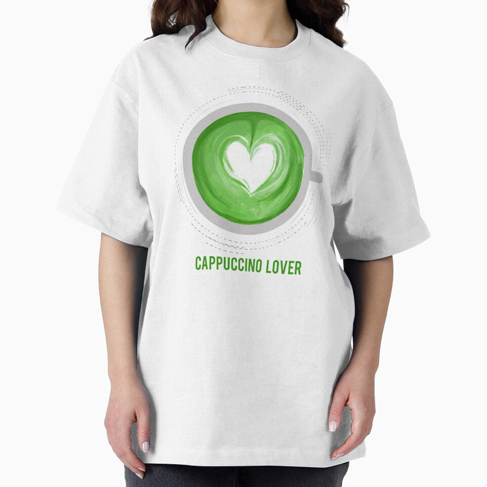 Cappuccino Lover Green by Binod Kashyap T-Shirts, Hoodie, Sweatshirt | BlankRebels.com (Image 2)