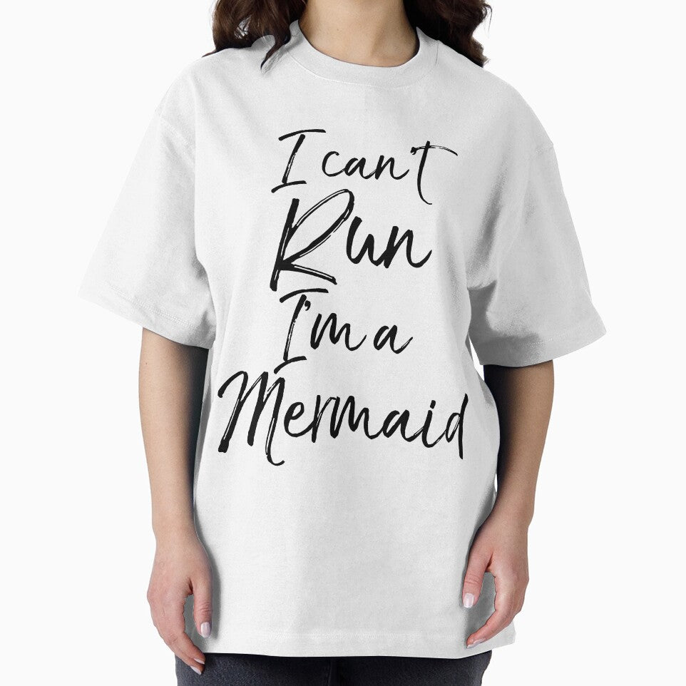 I Can't Run I'm a Mermaid Funny Workout Quote by TNDesignStudio T-Shirts, Hoodie, Sweatshirt | BlankRebels.com (Image 2)