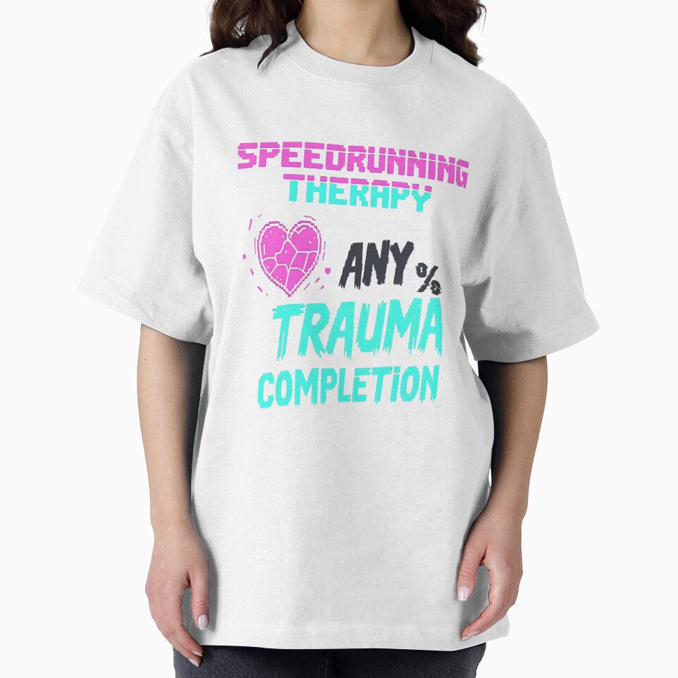 SpeedrunningDark Humor Mental Health by BrushRushX T-Shirts, Hoodie, Sweatshirt | BlankRebels.com (Image 2)