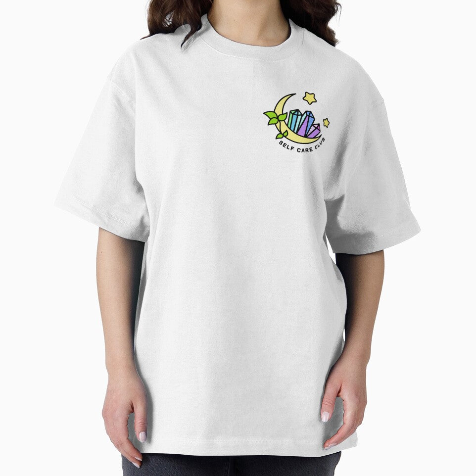 Self Care Club Moon and Crystal by tachadesigns T-Shirts, Hoodie, Sweatshirt | BlankRebels.com (Image 2)