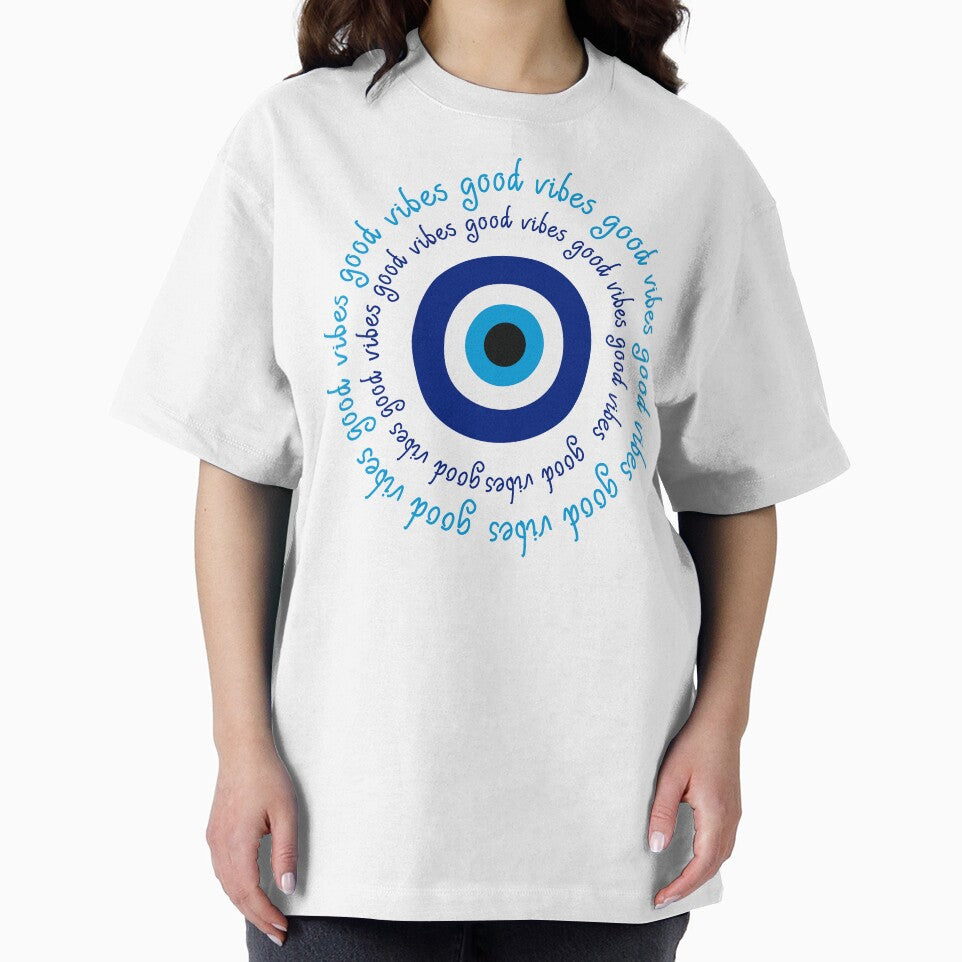 Good Vibes and Evil Eye Protection Symbol (White Background) by MusesWhispers T-Shirts, Hoodie, Sweatshirt (Image 2)