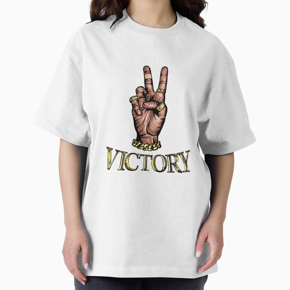 Victory Streetwear T-Shirt – Bold Design for Winners by DonSilveira Hoodie, Sweatshirt | BlankRebels.com (Image 2)