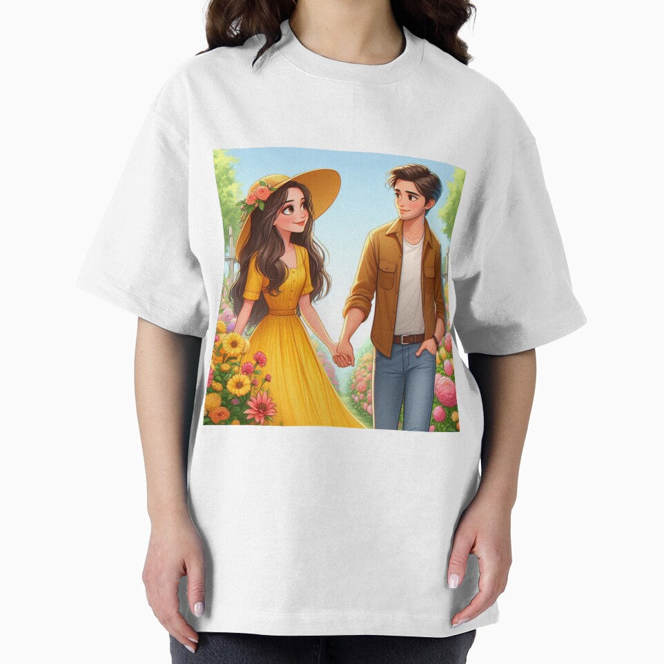 Sweet Couple Walking Holding Hand by Mywaymylife T-Shirts, Hoodie, Sweatshirt | BlankRebels.com (Image 2)