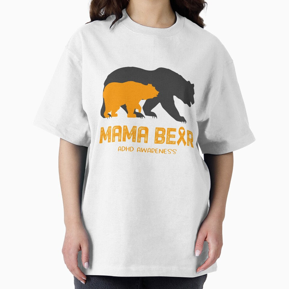 ADHD Awareness Mama Bear Support ADHD by Victormoratalla T-Shirts, Hoodie, Sweatshirt | BlankRebels.com (Image 2)