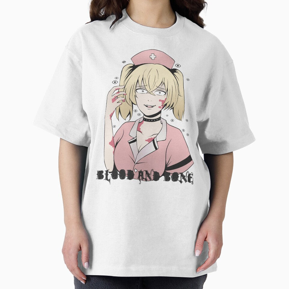 Anime nurse, Gothic anime by JuliaPop T-Shirts, Hoodie, Sweatshirt | BlankRebels.com (Image 2)