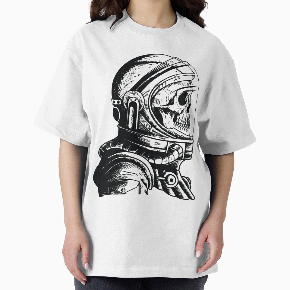 Skull Astronaut Helmet by monica1059 T-Shirts, Hoodie, Sweatshirt | BlankRebels.com (Image 2)