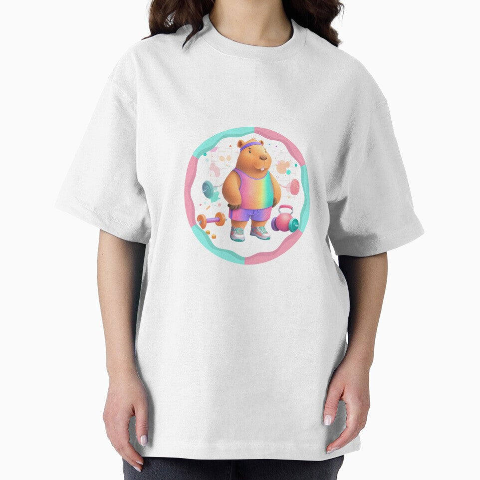 Fit Capybara - Stay Motivated! by JRprojects T-Shirts, Hoodie, Sweatshirt | BlankRebels.com (Image 2)