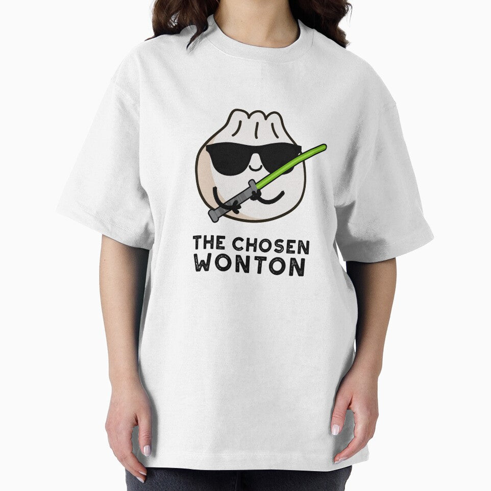 The Chosen Wonton Cute Food Pun by punnybone