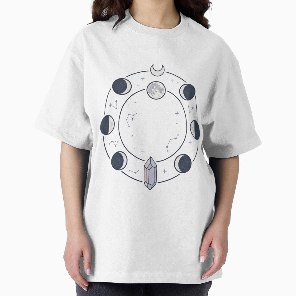 Moon Phase Wheel by DesignedbyRoley T-Shirts, Hoodie, Sweatshirt | BlankRebels.com (Image 2)