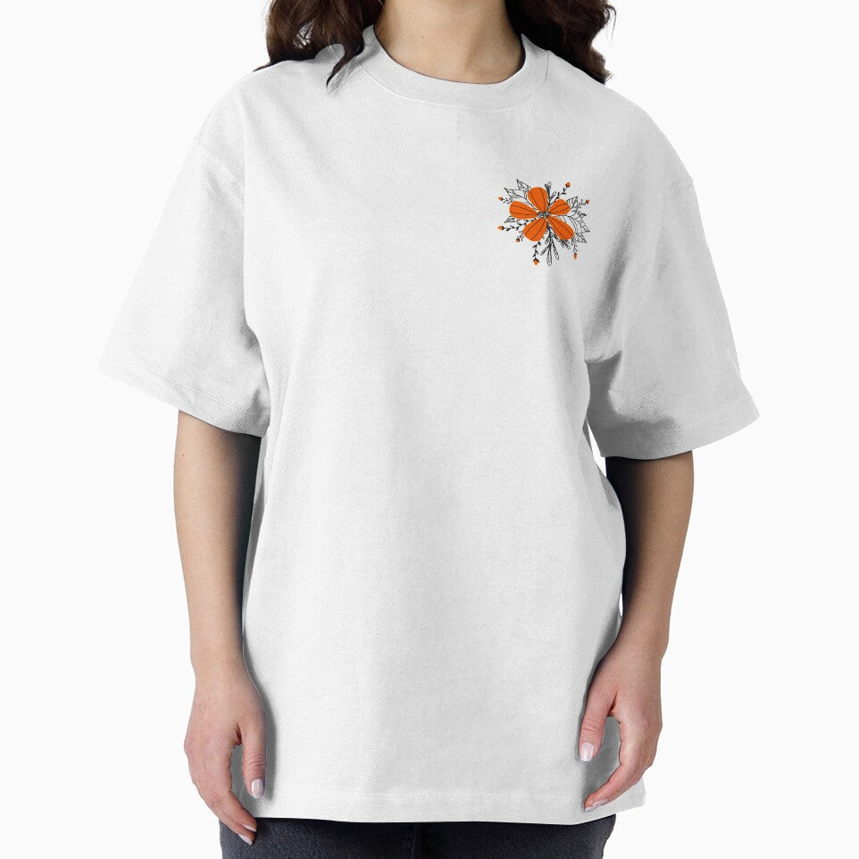 Orange Flower! by StargazeDesign T-Shirts, Hoodie, Sweatshirt | BlankRebels.com (Image 2)