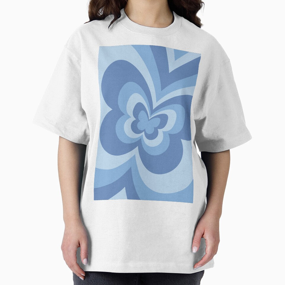 Blue Butterfly Aesthetic by LinDraws T-Shirts, Hoodie, Sweatshirt | BlankRebels.com (Image 2)