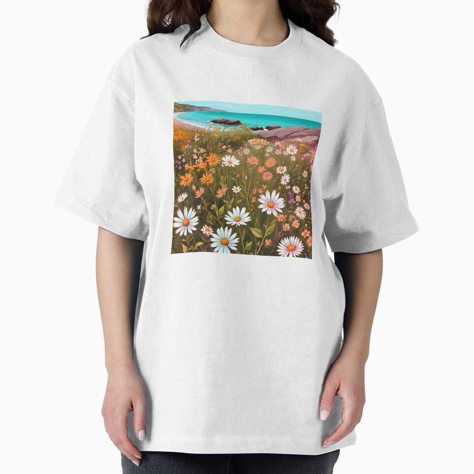 Boho Wildflowers Cottagecore Countryside Coastal Wildflowers 1 of 4 by Beachy T-Shirts, Hoodie, Sweatshirt (Image 2)