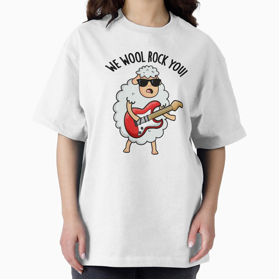 We Wool Rock You Funny Sheep Pun by punnybone