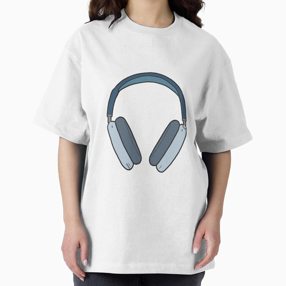 Light blue over ear headphones trendy aesthetic by Niklauss T-Shirts, Hoodie, Sweatshirt | BlankRebels.com (Image 2)