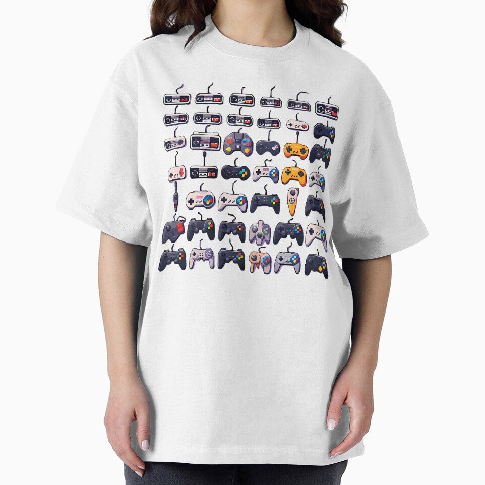 Gaming Controller Evolution Retro Timeline History Art by DrawDrip T-Shirts, Hoodie, Sweatshirt | BlankRebels.com (Image 2)