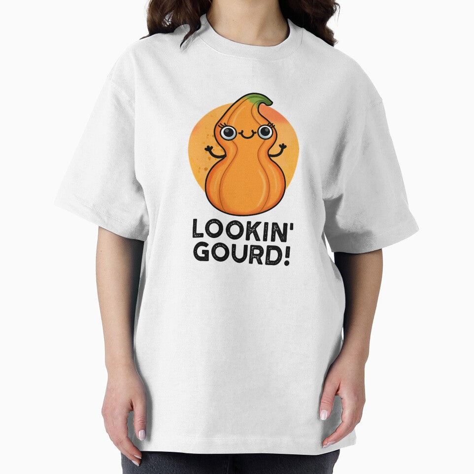 Looking Gourd Cute Veggie Pun by punnybone