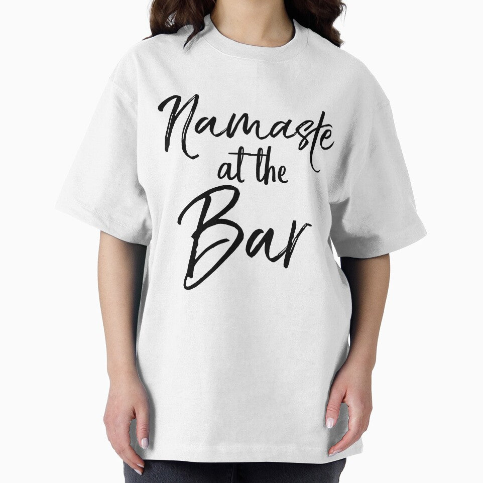 Namaste at the Bar Cute Yoga Quote by TNDesignStudio T-Shirts, Hoodie, Sweatshirt | BlankRebels.com (Image 2)