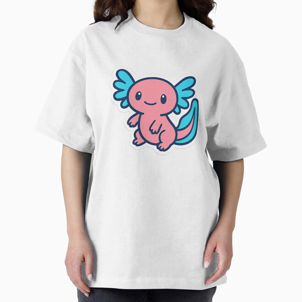 Happy Anime Axolotl by Anime and 90s Style T-Shirts, Hoodie, Sweatshirt | BlankRebels.com (Image 2)