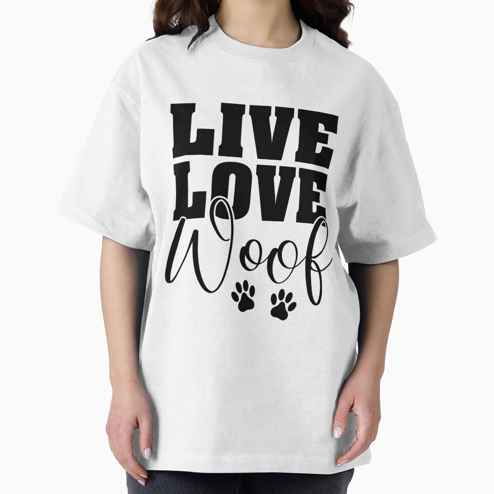 Live Love Woof by LemonCreations T-Shirts, Hoodie, Sweatshirt | BlankRebels.com (Image 2)
