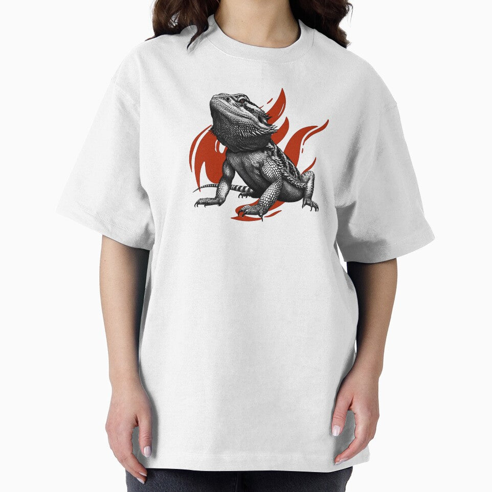 Bearded Dragon Portrait by HausKatz T-Shirts, Hoodie, Sweatshirt | BlankRebels.com (Image 2)