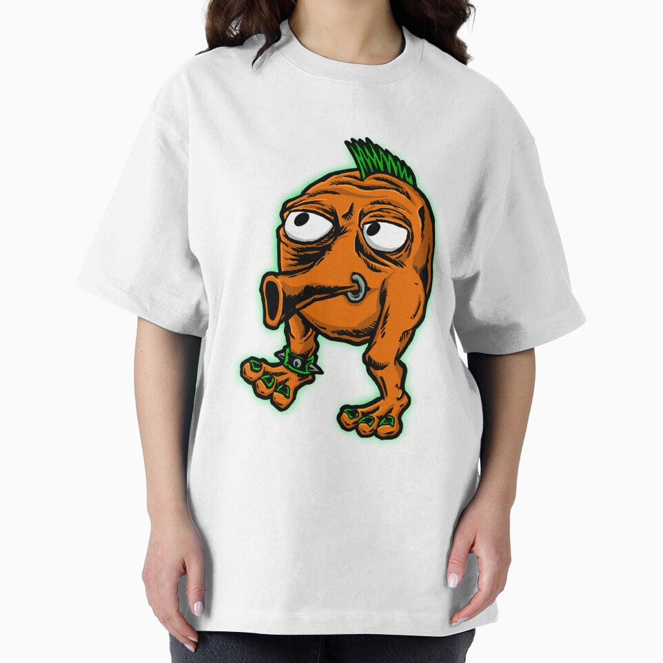 Orange Punk With Attitude by SpevnaStudio T-Shirts, Hoodie, Sweatshirt | BlankRebels.com (Image 2)