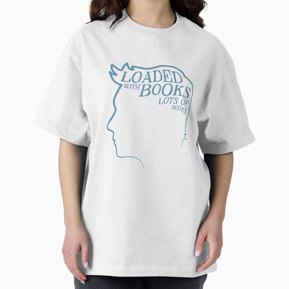 Brain Loaded with Books Bookworm Silhouette by Geek Updated T-Shirts, Hoodie, Sweatshirt | BlankRebels.com (Image 2)