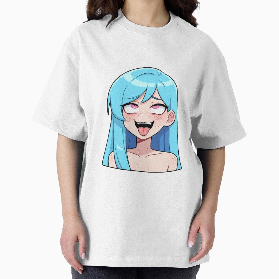 Flushed Anime Face – Kumi (Original Character Art) by Kumi-dsgn
