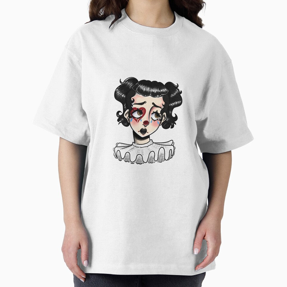 Tattoo style Clown Girl by zingyghost T-Shirts, Hoodie, Sweatshirt | BlankRebels.com (Image 2)