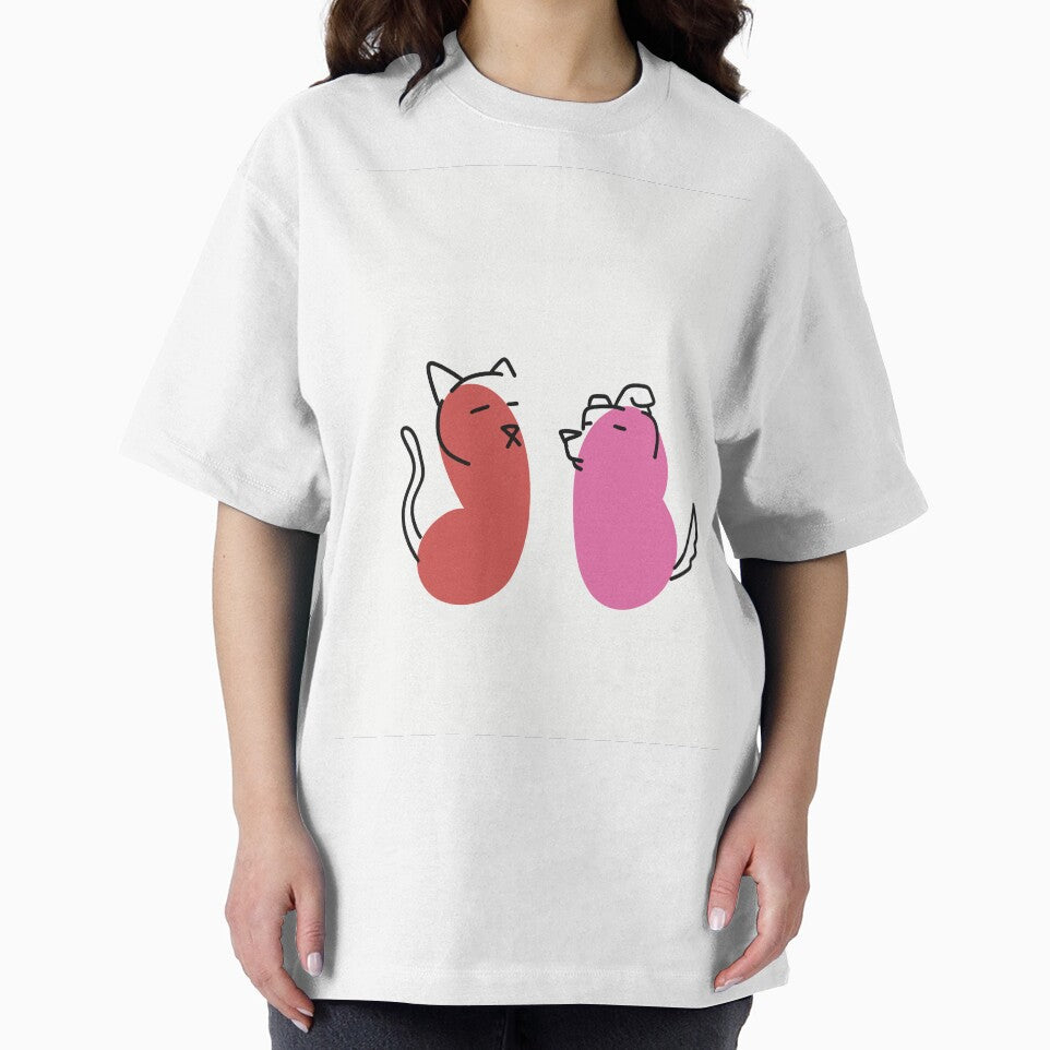 The Cat and The Dog chilling art by Anton-Domin-Art T-Shirts, Hoodie, Sweatshirt | BlankRebels.com (Image 2)