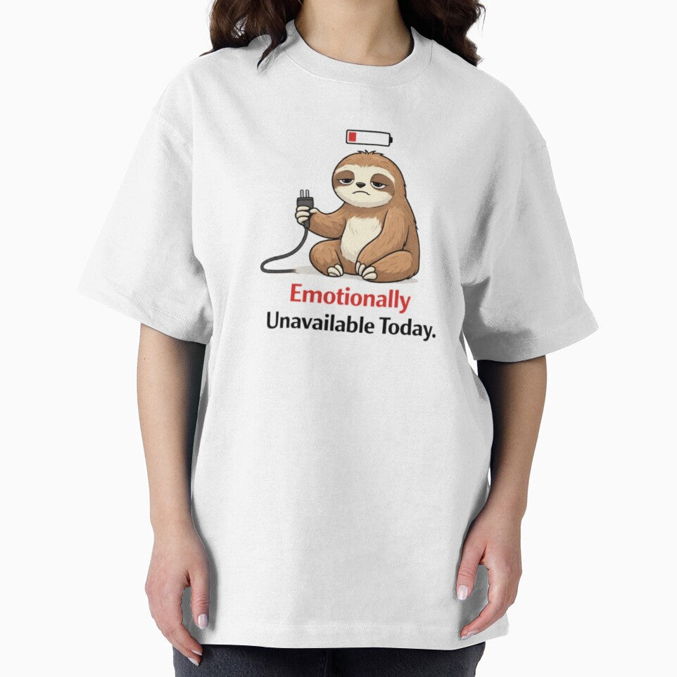 Emotionally Unavailable Today by Hiranyakashipu S T-Shirts, Hoodie, Sweatshirt | BlankRebels.com (Image 2)