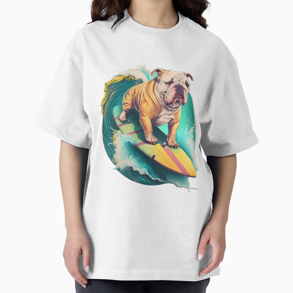 Surfboarding Bulldog by Will Sparks T-Shirts, Hoodie, Sweatshirt | BlankRebels.com (Image 2)