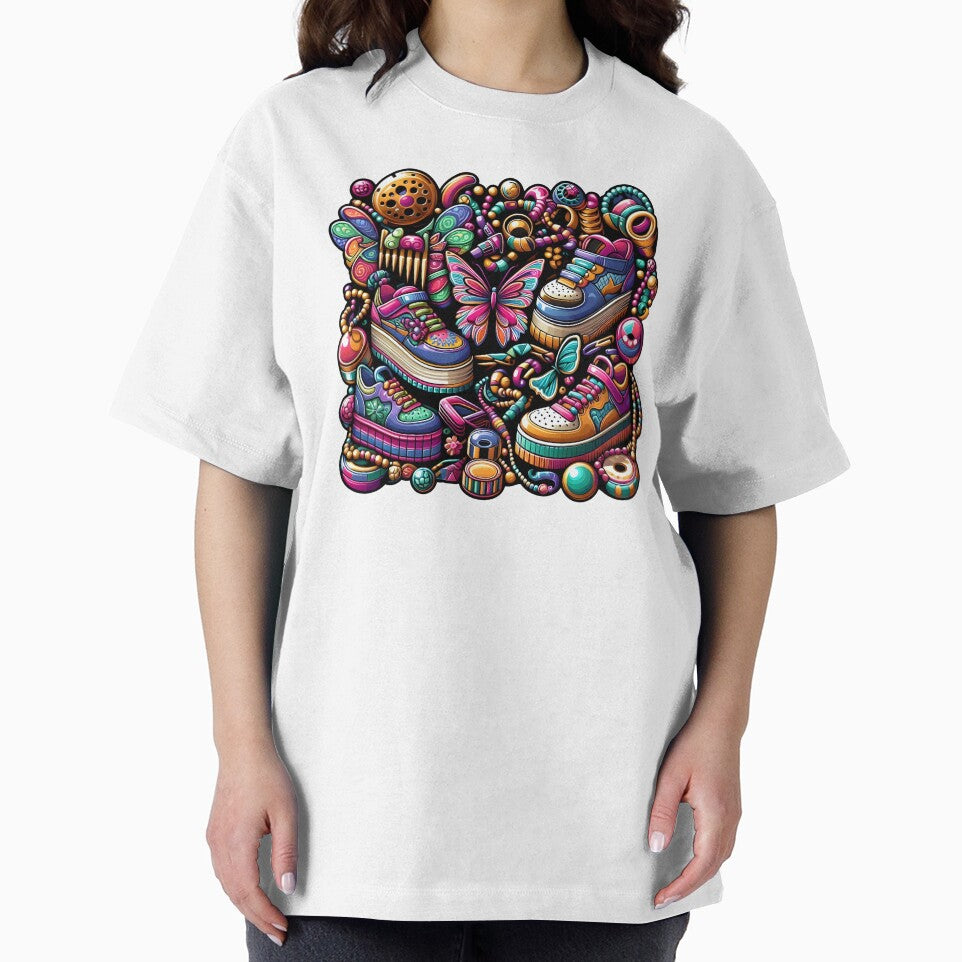 Colorful Pattern with Platform Shoes & Accessories by WittyVibes T-Shirts, Hoodie, Sweatshirt | BlankRebels.com (Image 2)