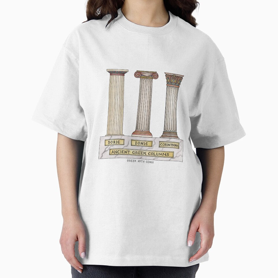 Polychrome Ancient Greek Column Orders T-Shirts, Hoodie, Sweatshirt