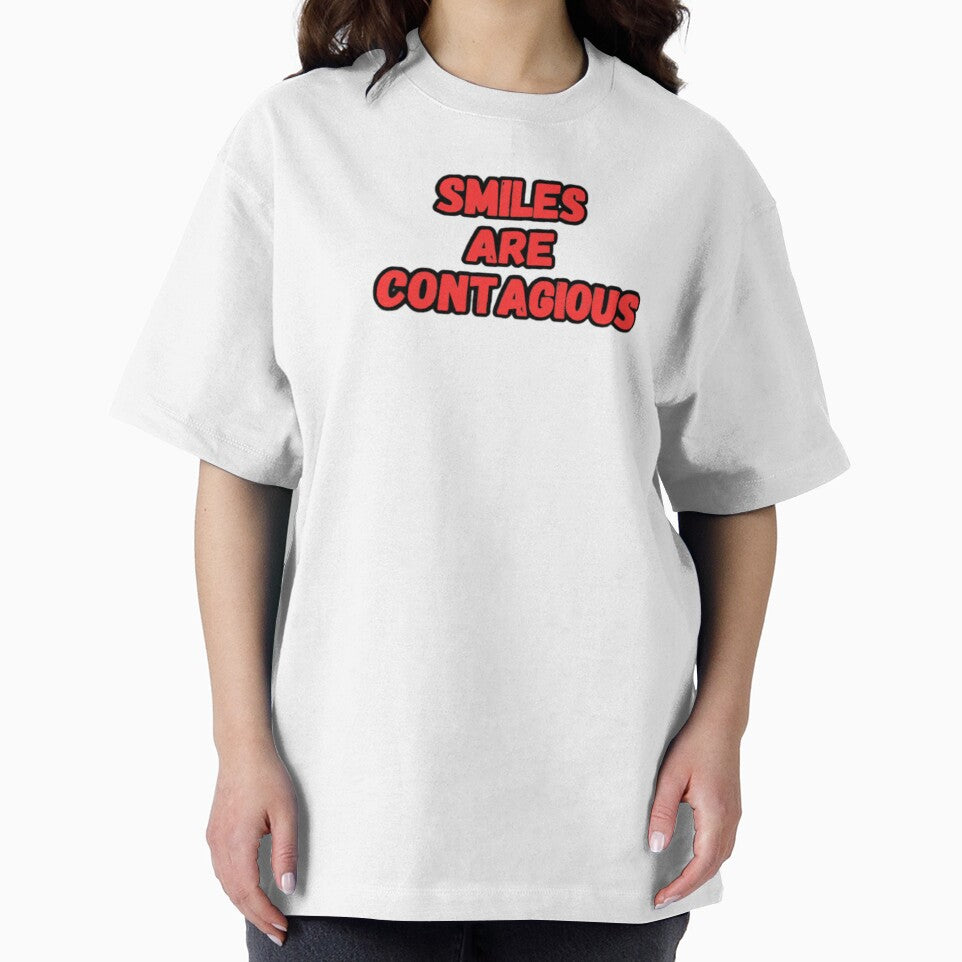 Smiles Are Contagious by CapriCreatives T-Shirts, Hoodie, Sweatshirt | BlankRebels.com (Image 2)
