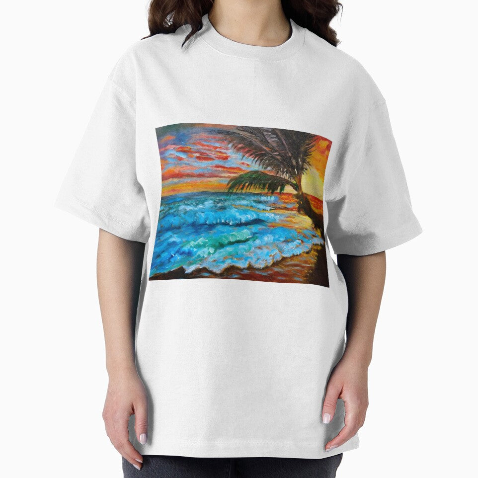 Brilliant Sunset Over Hawaii by jennyleeandjim T-Shirts, Hoodie, Sweatshirt | BlankRebels.com (Image 2)