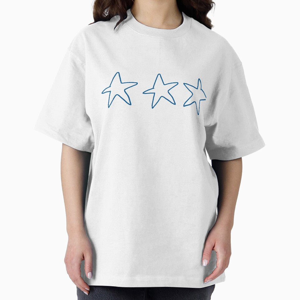 Blue Stars - Retro 90s Whimsigoth Aesthetic by Kitty8888 T-Shirts, Hoodie, Sweatshirt | BlankRebels.com (Image 2)