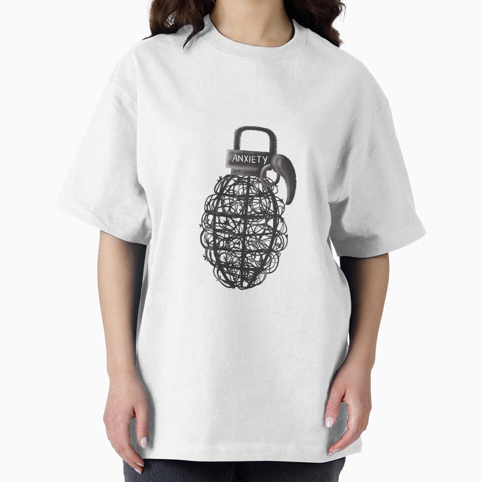 Anxiety is explosive by Maria Furtado T-Shirts, Hoodie, Sweatshirt | BlankRebels.com (Image 2)