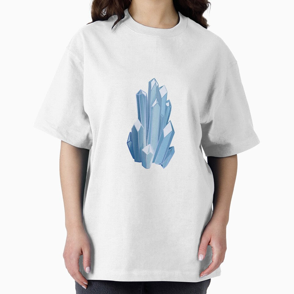 Magic Crystal Crystalline Blue Stone Crystals Blue Crystal Light Blue by Aissa Zans T-Shirts, Hoodie, Sweatshirt (Image 2)