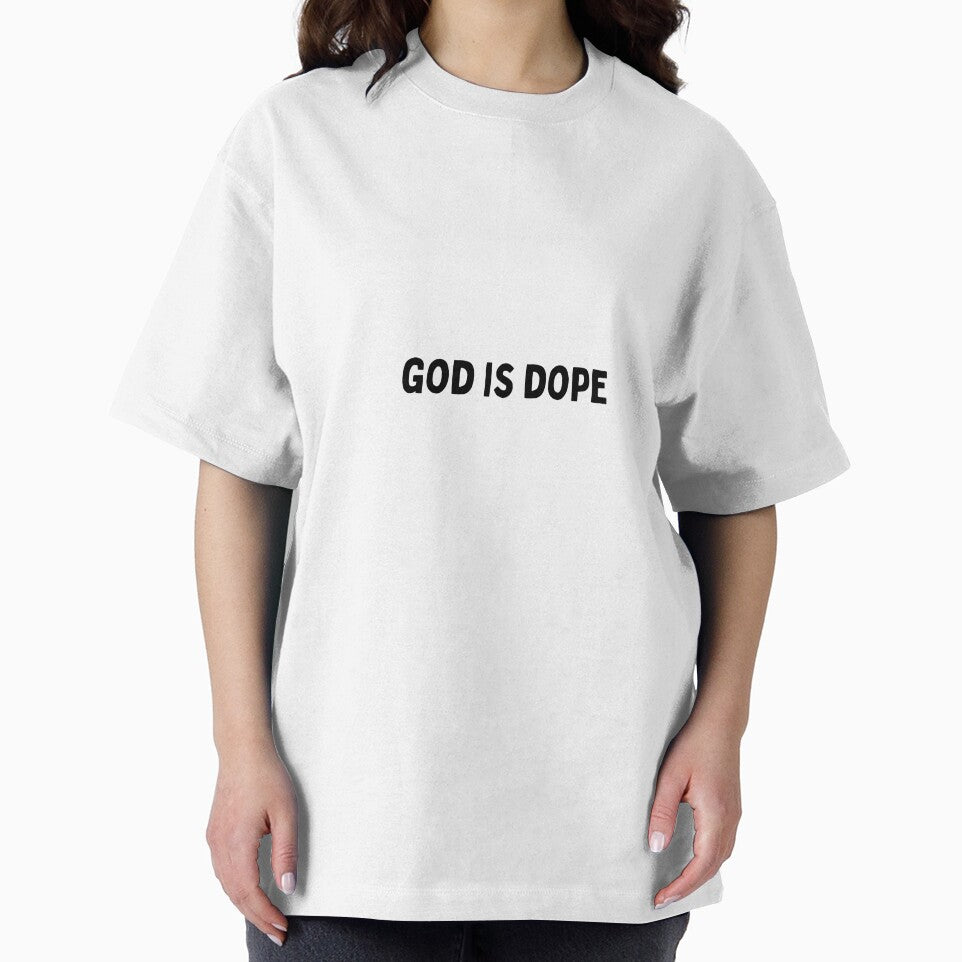 God is dope, funny quotes sarcastic Black and white Quote by Mindlimes T-Shirts, Hoodie, Sweatshirt (Image 2)