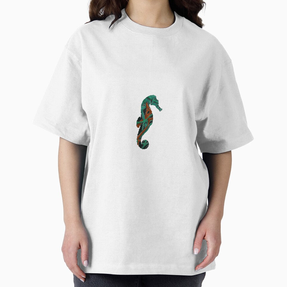 seahorse version art by Kycia T-Shirts, Hoodie, Sweatshirt | BlankRebels.com (Image 2)
