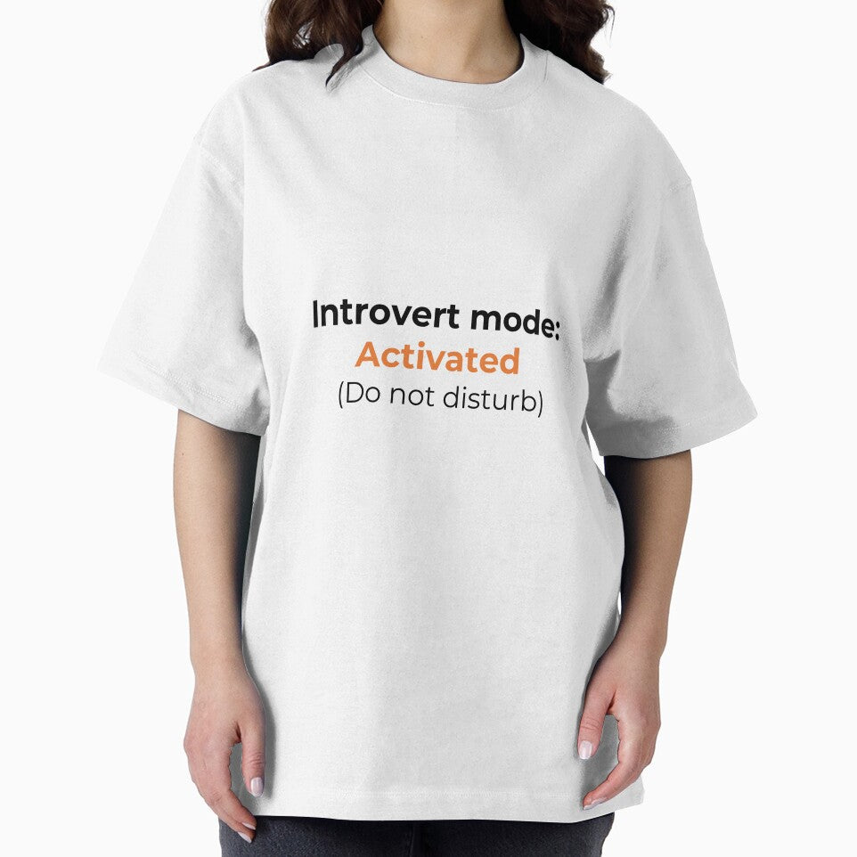 Introvert Mode Activated Sticker – Funny Do Not Disturb Quote for Quiet People by Low Social Battery Club... (Image 2)
