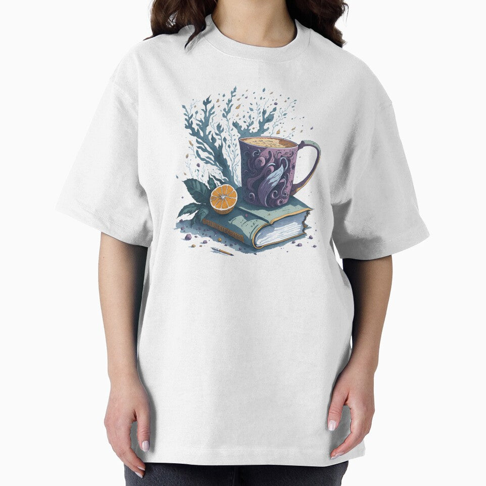 books and coffee by Vvisions T-Shirts, Hoodie, Sweatshirt | BlankRebels.com (Image 2)